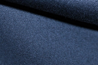 Ткань костюмная 8874/3, цвет темно-синий, 100% полиэфир - купить в Калининграде. Цена 433.60 руб.