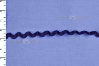 Тесьма плетеная "Вьюнчик"/т.синий - купить в Калининграде. Цена: 48.03 руб.