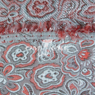 Ткань костюмная жаккард, 135 гр/м2, шир.150см, цвет красный№12 - купить в Калининграде. Цена 441.92 руб.
