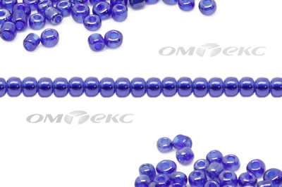Бисер (TL) 11/0 ( упак.100 гр) цв.108 - синий - купить в Калининграде. Цена: 44.80 руб.