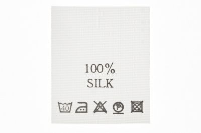 Состав и уход 100% Silk 200 шт - купить в Калининграде. Цена: 232.29 руб.