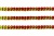 Пайетки "ОмТекс" на нитях, CREAM, 6 мм С / упак.73+/-1м, цв. 96 - красный - купить в Калининграде. Цена: 484.77 руб.
