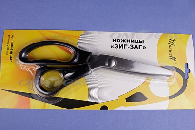 Ножницы ЗИГ-ЗАГ "MAXWELL" 230 мм - купить в Калининграде. Цена: 1 041.25 руб.