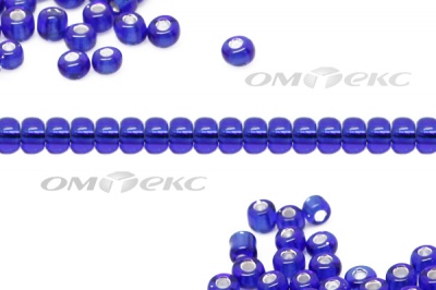 Бисер (SL) 11/0 ( упак.100 гр) цв.28 - синий - купить в Калининграде. Цена: 53.34 руб.