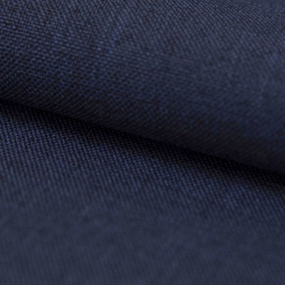Ткань костюмная габардин "Меланж" 6095B, 172 гр/м2, шир.150см, цвет т.синий/Navy - купить в Калининграде. Цена 287.10 руб.