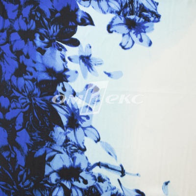 Плательная ткань "Фламенко" 19.1, 80 гр/м2, шир.150 см, принт растительный - купить в Калининграде. Цена 241.49 руб.