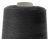 Швейные нитки (армированные) 28S/2, нам. 2 500 м, цвет чёрный - купить в Калининграде. Цена: 139.91 руб.