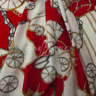 Плательная ткань "Фламенко" 13.1, 80 гр/м2, шир.150 см, принт этнический - купить в Калининграде. Цена 241.49 руб.