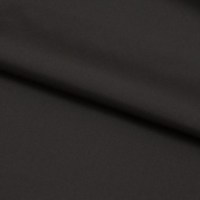 Курточная ткань Дюэл Middle (дюспо), WR PU Milky, Black/Чёрный 80г/м2, шир. 150 см - купить в Калининграде. Цена 123.45 руб.