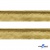 Кант атласный 136, шир. 12 мм (в упак. 65,8 м), цвет золото - купить в Калининграде. Цена: 433.08 руб.