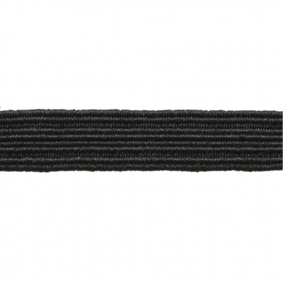 Резинка продежка С-52, шир. 7 мм (20 шт/10 м), цвет чёрный - купить в Калининграде. Цена: 1 338.93 руб.
