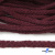 Шнур плетеный d-6 мм круглый, 70% хлопок 30% полиэстер, уп.90+/-1 м, цв.1070-бордовый - купить в Калининграде. Цена: 588 руб.